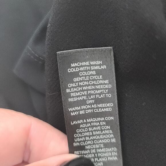 White house black market ladies Little Black Dress Sz 0 LBD Formal Wedding Guest - Picture 9 of 9